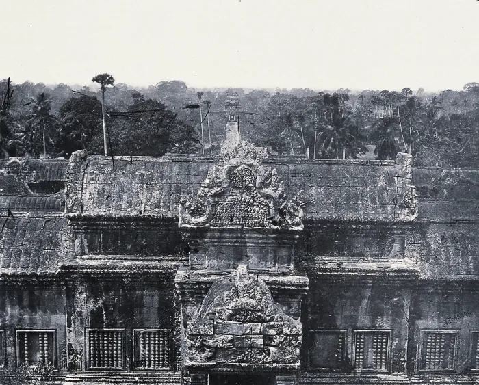 Framed Print : Nakhon Thom (Angkor Wat), Cambodia, 1981 (from a negative of 1866). Creator: John Thomson Framed Print : Nakhon Thom (Angkor Wat), Cambodia, 1981 (from a negative of 1866). Creator: John Thomson