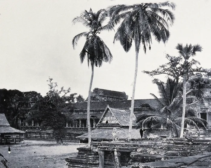 Framed Print : Nakhon Thom [Angkor Wat], Cambodia, 1866, (1981). Creator: Unknown