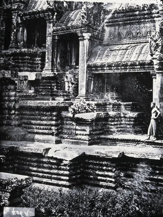 Framed Print : Nakhon Thom [Angkor Wat], Cambodia, 1866, (1981). Creator: Unknown