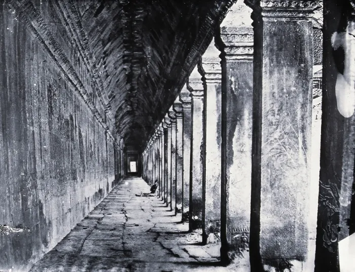 Framed Print : Nakhon Thom [Angkor Wat], Cambodia, 1866, (1981). Creator: Unknown