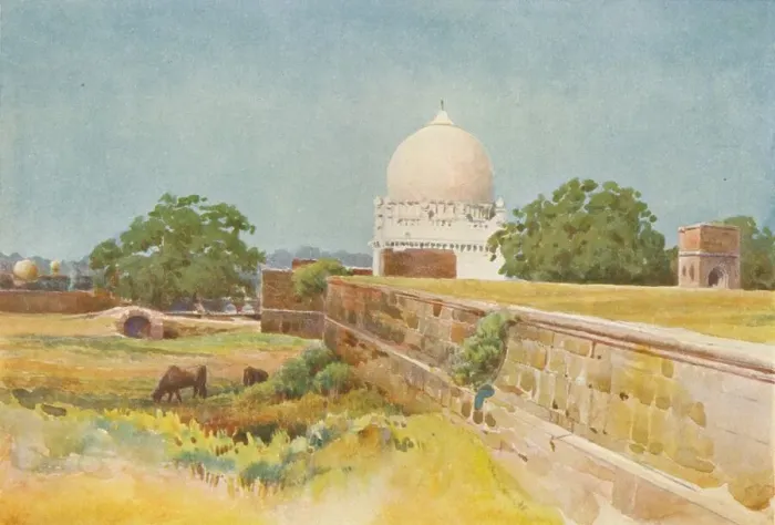 Framed Print : A Nameless Tomb, Bijapur, c1880 (1905). Artist: Alexander Henry Hallam Murray Framed Print : A Nameless Tomb, Bijapur, c1880 (1905). Artist: Alexander Henry Hallam Murray