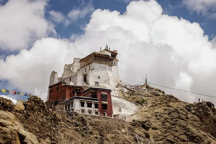Framed Print : Namgyal Tsemo Monastery, Leh, Ladakh, India, 2023. Creator: Peter Thompson Framed Print : Namgyal Tsemo Monastery, Leh, Ladakh, India, 2023. Creator: Peter Thompson