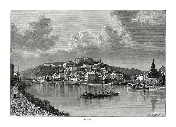 Namur, Belgium, 1879. Artist: Charles Barbant