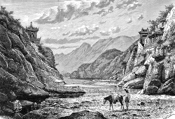 Nan-Kow, Gate of the Great Wall, from Pata-Ling, c1890