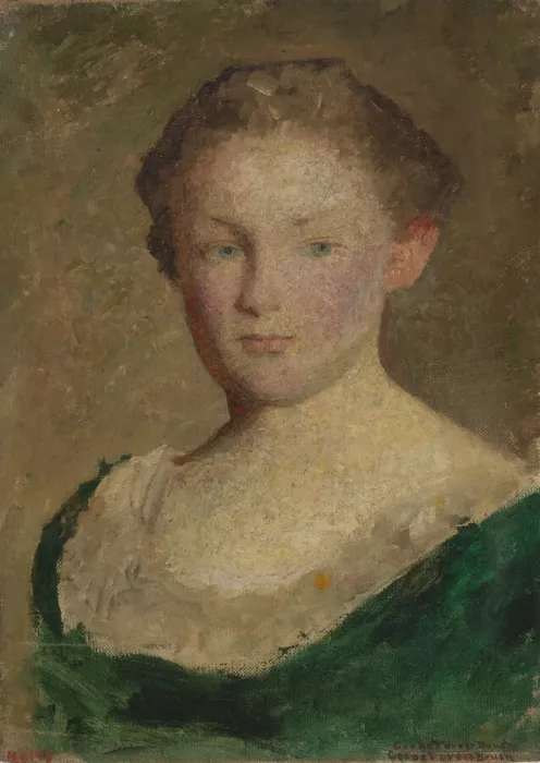 Framed Print : Nancy, ca. 1905. Creator: George de Forest Brush Framed Print : Nancy, ca. 1905. Creator: George de Forest Brush