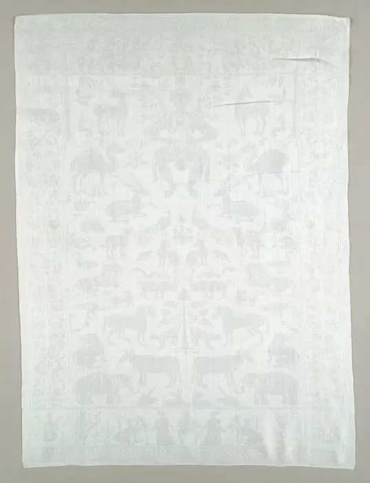 Framed Print : Napkin, c. 1675. Creator: Unknown Framed Print : Napkin, c. 1675. Creator: Unknown