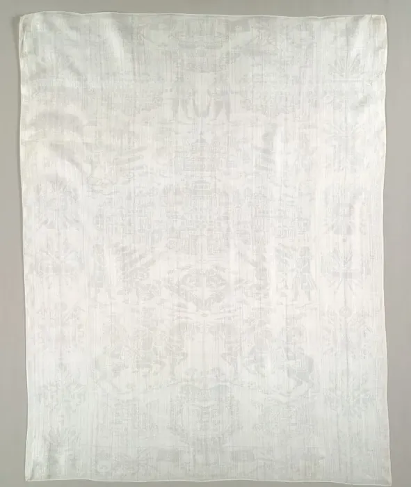 Framed Print : Napkin, c. 1675. Creator: Unknown Framed Print : Napkin, c. 1675. Creator: Unknown