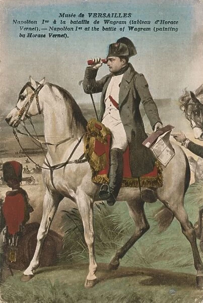 Napoleon at the Battle of Wagram, (1809), c. 1910s