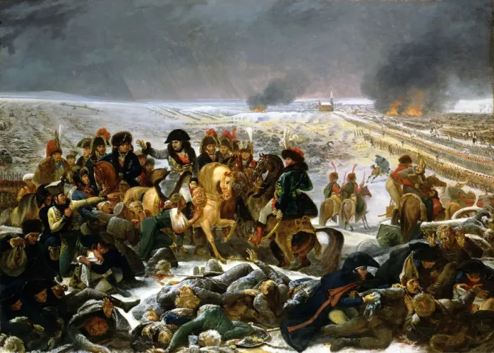 Framed Print : Napoleon on the Battlefield of Eylau, 1807. Artist: Gros, Antoine Jean, Baron (1771-1835) Framed Print : Napoleon on the Battlefield of Eylau, 1807. Artist: Gros, Antoine Jean, Baron (1771-1835)