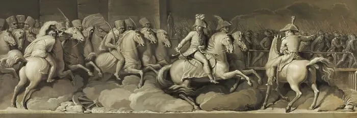 Framed Print : Napoleon Bonaparte at the Battle of Lodi on 10 May 1796, c 1801. Creator: Appiani, Andrea (1754-1817) Framed Print : Napoleon Bonaparte at the Battle of Lodi on 10 May 1796, c 1801. Creator: Appiani, Andrea (1754-1817)