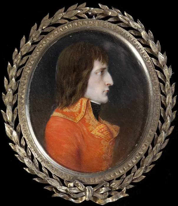 Framed Print : Napoleon Bonaparte as First Consul, c. 1801. Artist: Perin-Salbreux, Lie Louis (1753-1817) Framed Print : Napoleon Bonaparte as First Consul, c. 1801. Artist: Perin-Salbreux, Lie Louis (1753-1817)