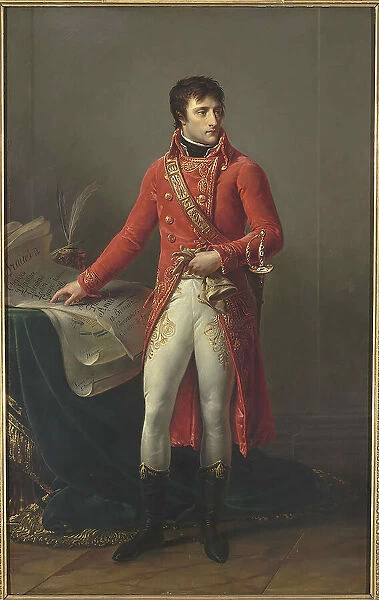 Napoleon Bonaparte as First Consul of France, 1803. Creator: Gros, Antoine Jean