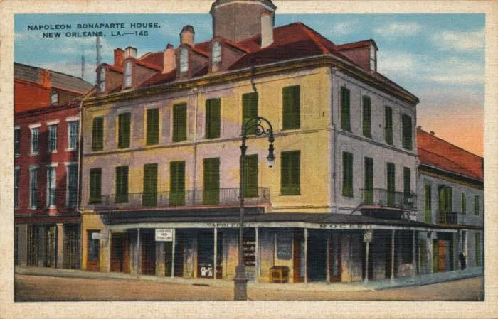 Framed Print : Napoleon Bonaparte House, New Orleans, 1935 Framed Print : Napoleon Bonaparte House, New Orleans, 1935