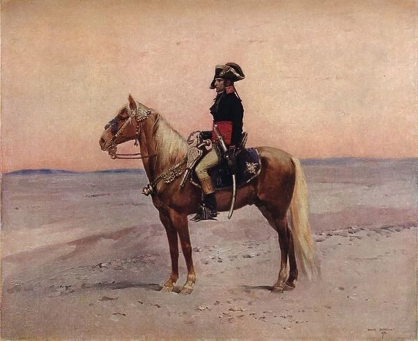 Napoleon in Egypt, c19th century. Artist: Jean Baptiste Edouard Detaille