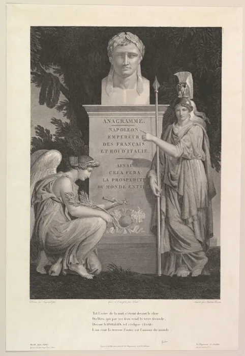 Framed Print : Napoleon, Emperor of the French, 1811. Creators: Henri Castel Framed Print : Napoleon, Emperor of the French, 1811. Creators: Henri Castel