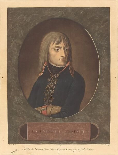 Napoleon as General of the Italian Army, 1798. Creator: Pierre Michel Alix