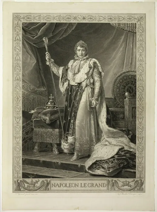 Framed Print : Napoleon the Great, 1808. Creator: Auguste Gaspard Louis Desnoyers Framed Print : Napoleon the Great, 1808. Creator: Auguste Gaspard Louis Desnoyers