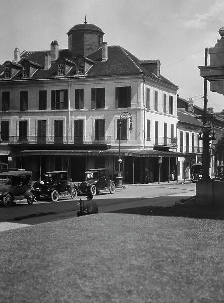 Napoleon House on Chartres Street, New Orleans, between 1920 and 1926. Creator: Arnold Genthe