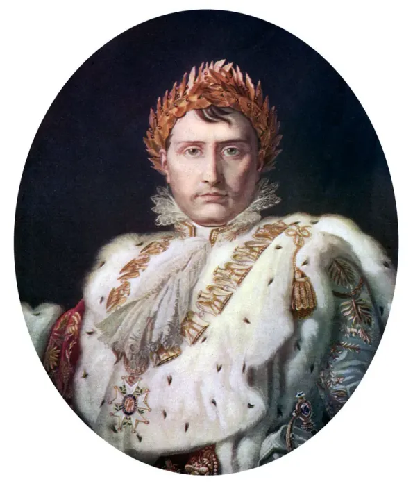 Framed Print : Napoleon I in his coronation robe, c1804, (c1920) Framed Print : Napoleon I in his coronation robe, c1804, (c1920)
