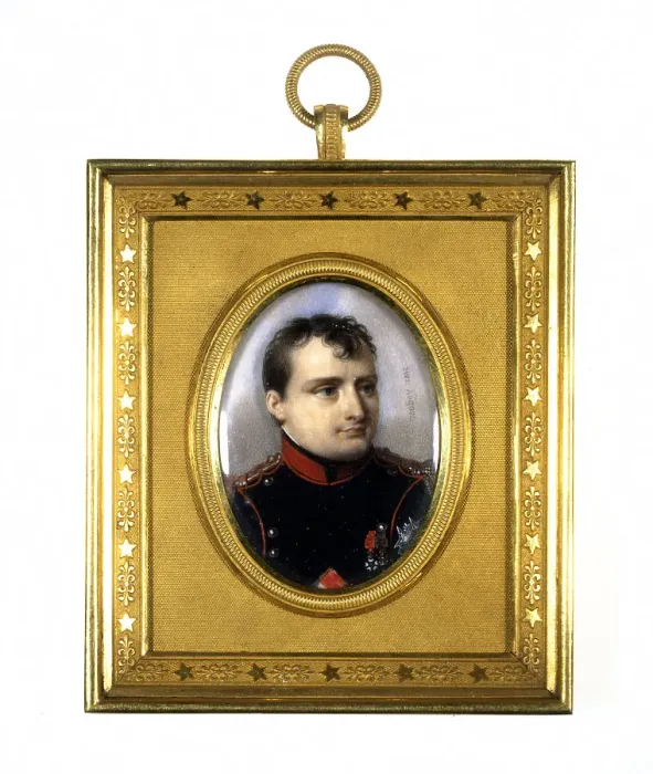 Framed Print : Napoleon I in the uniform of the National Guard, 1812. Creator: Jean-Baptiste Isabey Framed Print : Napoleon I in the uniform of the National Guard, 1812. Creator: Jean-Baptiste Isabey