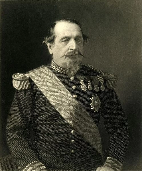 Napoleon III, c1872. Creator: William Holl