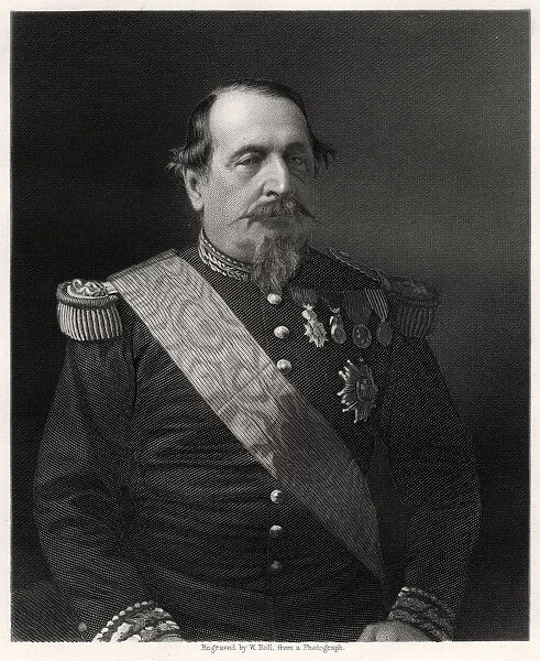 Napoleon III, Emperor of France, 19th century. Artist: W Holl