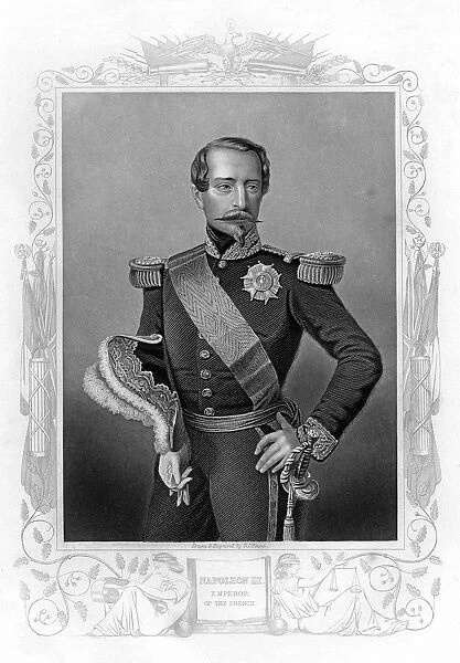 Napoleon III, Emperor of France, 19th century. Artist: DJ Pound