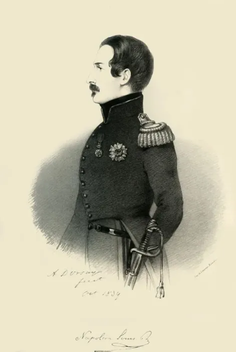 Framed Print : Napoleon Louis Bonaparte, 1839. Creator: Alfred d Orsay Framed Print : Napoleon Louis Bonaparte, 1839. Creator: Alfred d Orsay