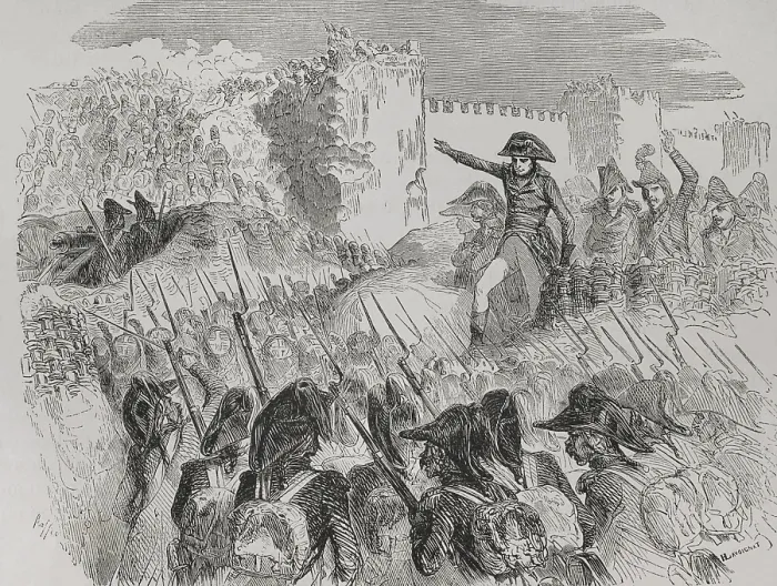 Framed Print : Napoleonic Wars: Siege of Acre (20 March to 21 May 1799), 1879. Creator: Hippolyte Lavoignat Framed Print : Napoleonic Wars: Siege of Acre (20 March to 21 May 1799), 1879. Creator: Hippolyte Lavoignat