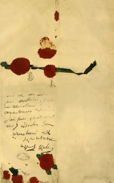 Framed Print : Napoleons will, 16 April 1821, (1921). Creator: Unknown