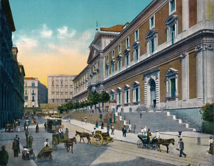 Framed Print : Napoli - Museo Nazionale, c1900. Creator: Unknown Framed Print : Napoli - Museo Nazionale, c1900. Creator: Unknown