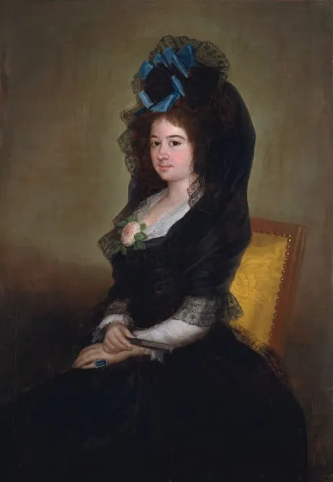 Framed Print : Narcisa Baranana de Goicoechea. Creator: Francisco Goya Framed Print : Narcisa Baranana de Goicoechea. Creator: Francisco Goya