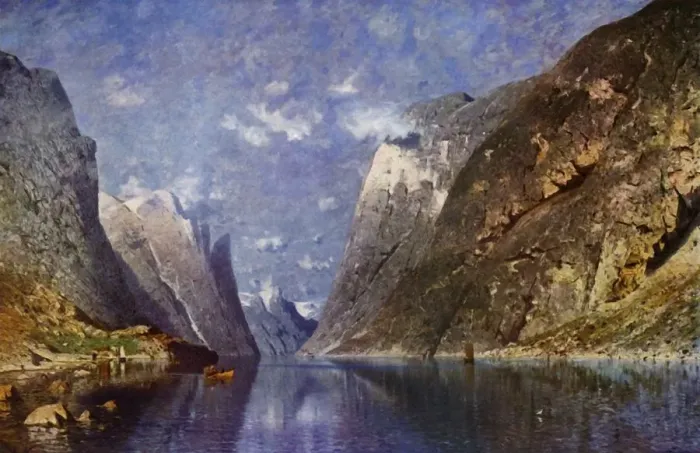 Framed Print : Narofiord, Norway, 1936. Creator: Unknown Framed Print : Narofiord, Norway, 1936. Creator: Unknown