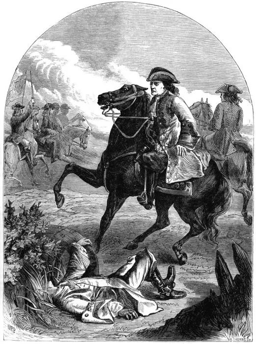 Framed Print : The Narrow Escape of Marlborough, 18th century (19th century) Framed Print : The Narrow Escape of Marlborough, 18th century (19th century)