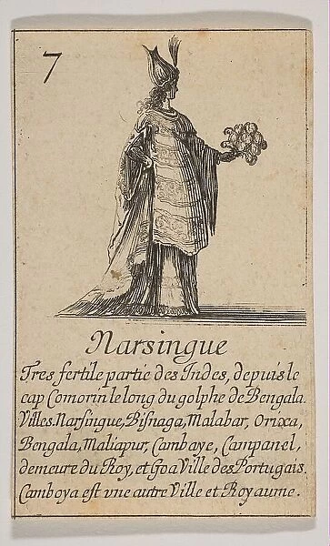 Narsingue, 1644. Creator: Stefano della Bella
