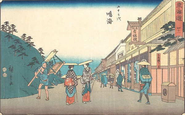 Narumi, ca. 1840. ca. 1840. Creator: Ando Hiroshige