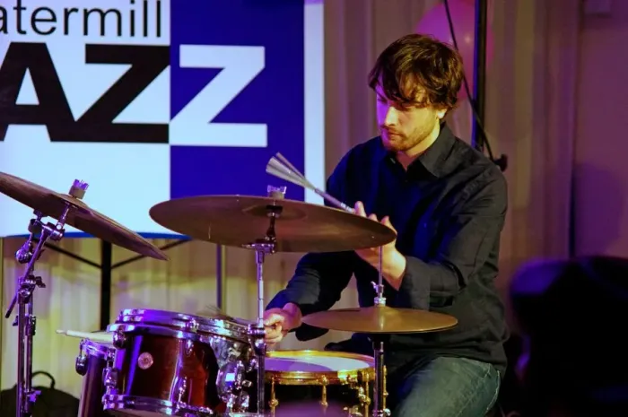Framed Print : Nate Friedman, Watermill Jazz Club, Dorking, Surrey, April 11, 2017. Artist: Brian O Connor Framed Print : Nate Friedman, Watermill Jazz Club, Dorking, Surrey, April 11, 2017. Artist: Brian O Connor