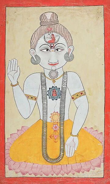 A Nath Yogi (image 1 of 3), 19th century. Creator: Unknown