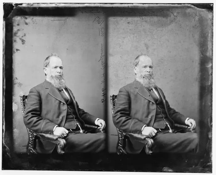 Framed Print : Nathanial Herbert Claiborne of Virginia, 1865-1880. Creator: Unknown Framed Print : Nathanial Herbert Claiborne of Virginia, 1865-1880. Creator: Unknown