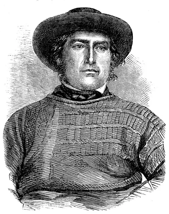 Framed Print : Nathaniel Colby, Coxswain of the Pakefield Life-boat, 1858. Creator: Unknown Framed Print : Nathaniel Colby, Coxswain of the Pakefield Life-boat, 1858. Creator: Unknown