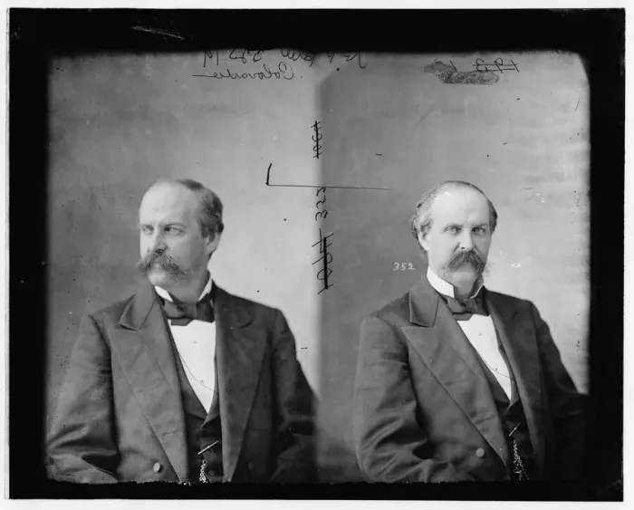 Framed Print : Nathaniel P. Hill of Colorado, 1865-1880. Creator: Unknown Framed Print : Nathaniel P. Hill of Colorado, 1865-1880. Creator: Unknown