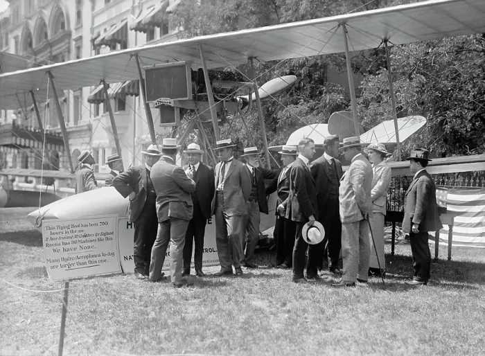 Framed Print : National Aero Coast Patrol Commn. - Curtiss Hydroaeroplane or Flying Boat Exhibited... 1917. Creator: Harris & Ewing. National Aero Coast Patrol Commn. - Curtiss Hydroaeroplane or Flying Boat Exhibited... 1917. Creator: Harris & Ewing Framed Print : National Aero Coast Patrol Commn. - Curtiss Hydroaeroplane or Flying Boat Exhibited... 1917. Creator: Harris & Ewing. National Aero Coast Patrol Commn. - Curtiss Hydroaeroplane or Flying Boat Exhibited... 1917. Creator: Harris & Ewing
