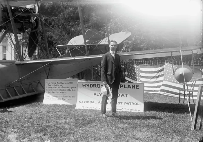 Framed Print : National Aero Coast Patrol Commn. - Curtiss Hydroaeroplane or Flying Boat Exhibited... 1917. Creator: Harris & Ewing. National Aero Coast Patrol Commn. - Curtiss Hydroaeroplane or Flying Boat Exhibited... 1917. Creator: Harris & Ewing Framed Print : National Aero Coast Patrol Commn. - Curtiss Hydroaeroplane or Flying Boat Exhibited... 1917. Creator: Harris & Ewing. National Aero Coast Patrol Commn. - Curtiss Hydroaeroplane or Flying Boat Exhibited... 1917. Creator: Harris & Ewing