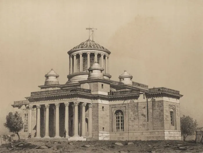Framed Print : National Astronomical Observatory of Spain, built in 1790 by order of Charles III, engraving 1870 Framed Print : National Astronomical Observatory of Spain, built in 1790 by order of Charles III, engraving 1870