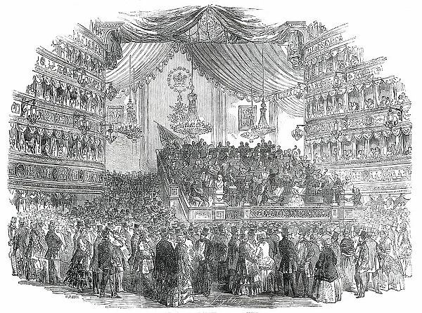 National Concert at Her Majesty's Theatre, 1850. Creator: Smyth