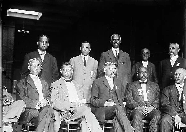 National Negro Business League Executive Committee, approx. 1910. Creator: Bain News Service