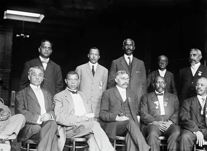 Framed Print : National Negro Business League Executive Committee, [approx 1910]. Creator: Bain News Service