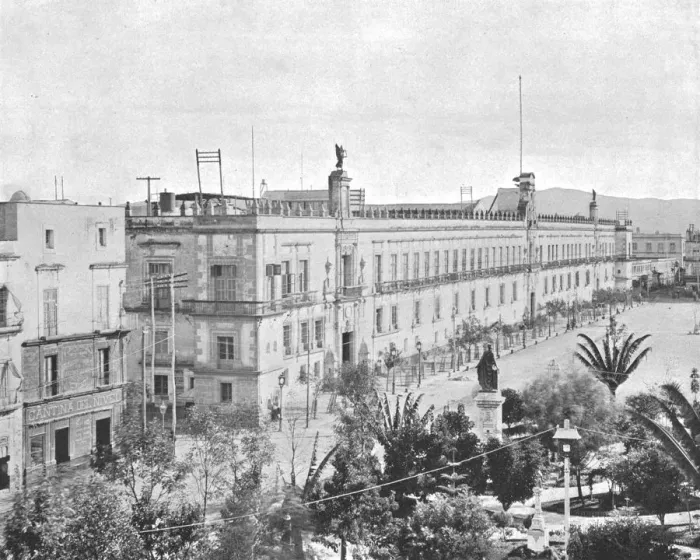 Framed Print : National Palace, Mexico City, Mexico, c1900. Creator: Unknown