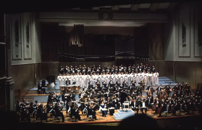 Framed Print : National Philharmonic Orchestra of Spain during a concert in Madrid Framed Print : National Philharmonic Orchestra of Spain during a concert in Madrid