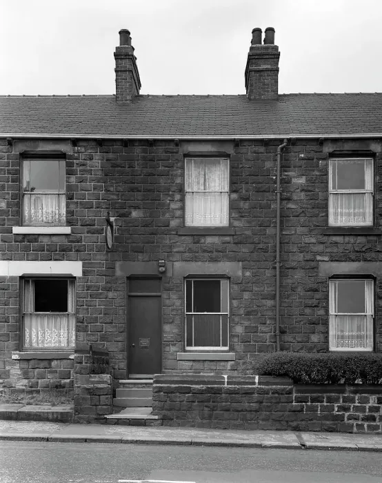 Framed Print : National Provincial Bank in a terraced house, Bolton upon Dearne, South Yorkshire, 1963 Framed Print : National Provincial Bank in a terraced house, Bolton upon Dearne, South Yorkshire, 1963